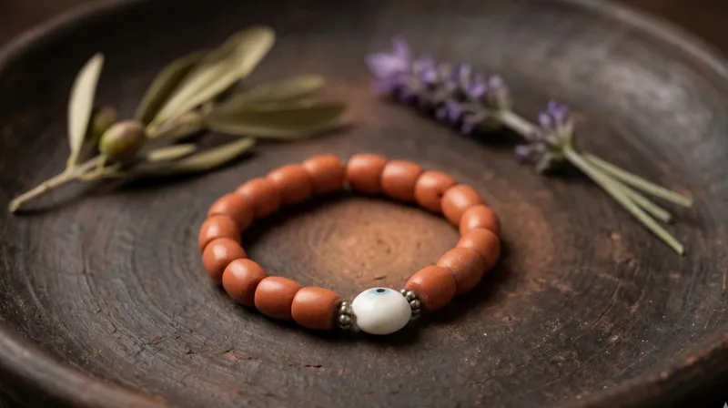 Coral Bull's Eye Bracelet thumbnail 4