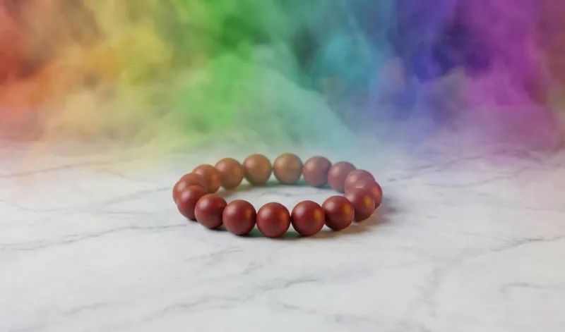 Red Coral Energy Bracelet thumbnail 2