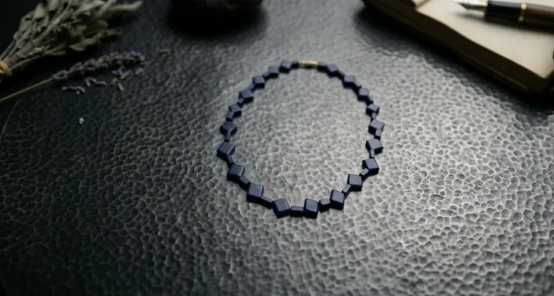 Dark Turquoise Necklace thumbnail 3