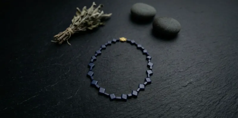 Dark Turquoise Necklace thumbnail 4