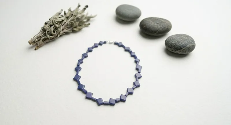 Dark Turquoise Necklace thumbnail 5