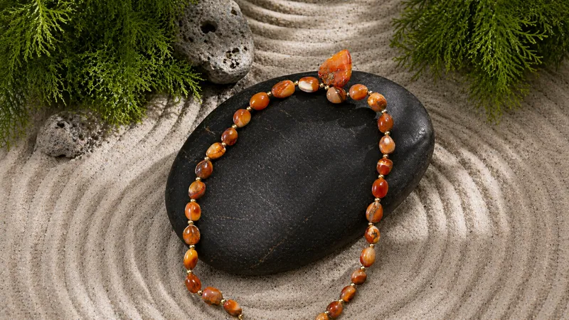 Agate Stone Necklace