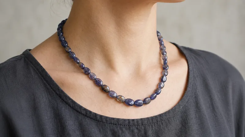 Amethyst Mani Necklace thumbnail 5