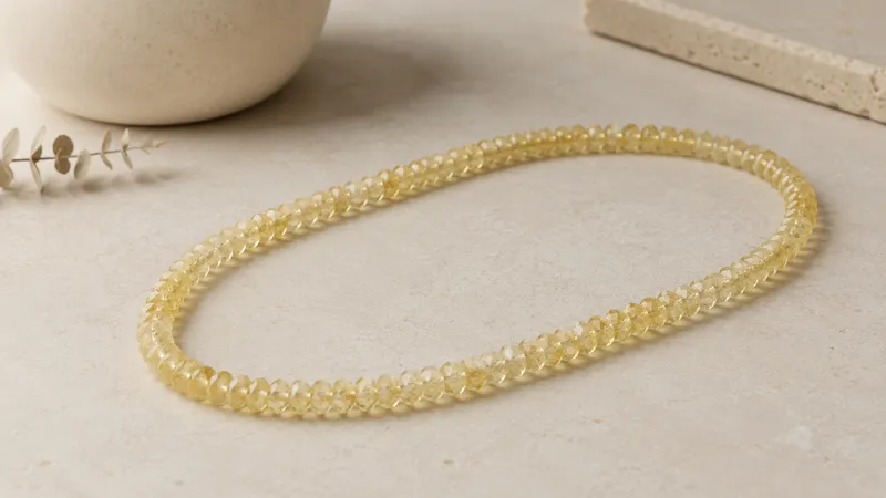 Citrine Necklace thumbnail 5