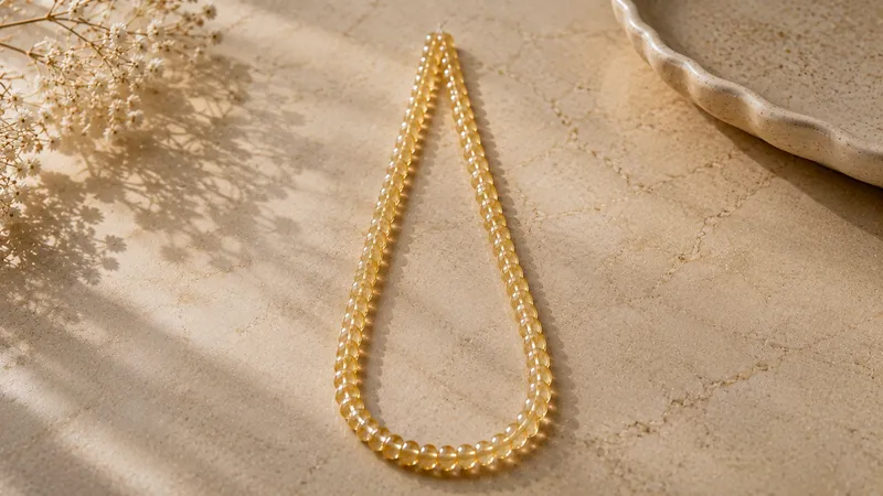 Citrine Necklace thumbnail 4