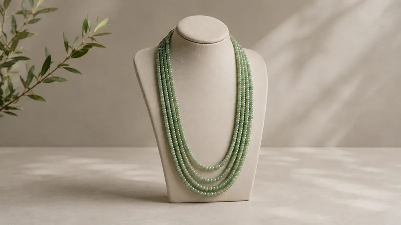 Green Emerald Necklace