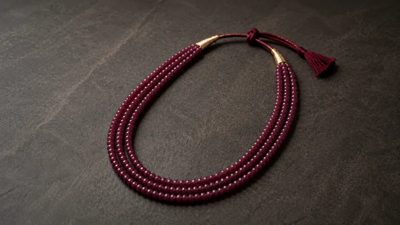 Red Ruby Necklace thumbnail 4