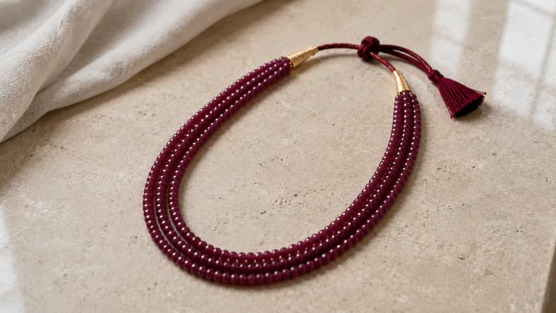 Red Ruby Necklace thumbnail 5