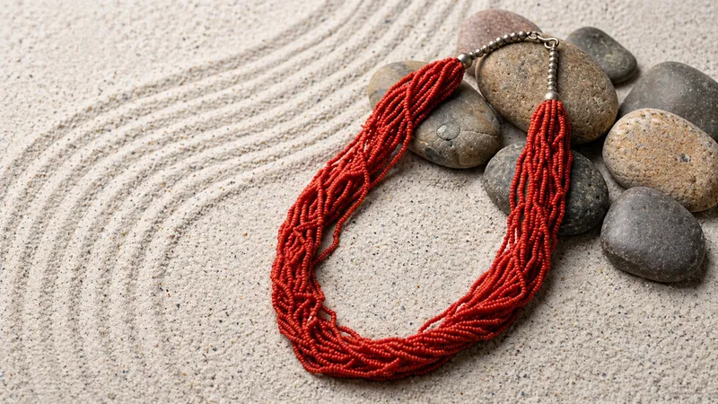 Red Beads Necklace