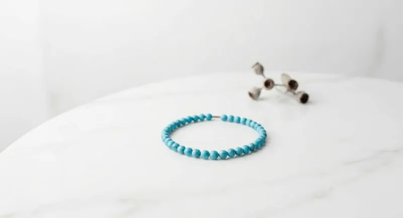 Turquoise Beads Necklace thumbnail 3