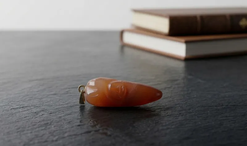 Agate Carnelian Pendant thumbnail 5