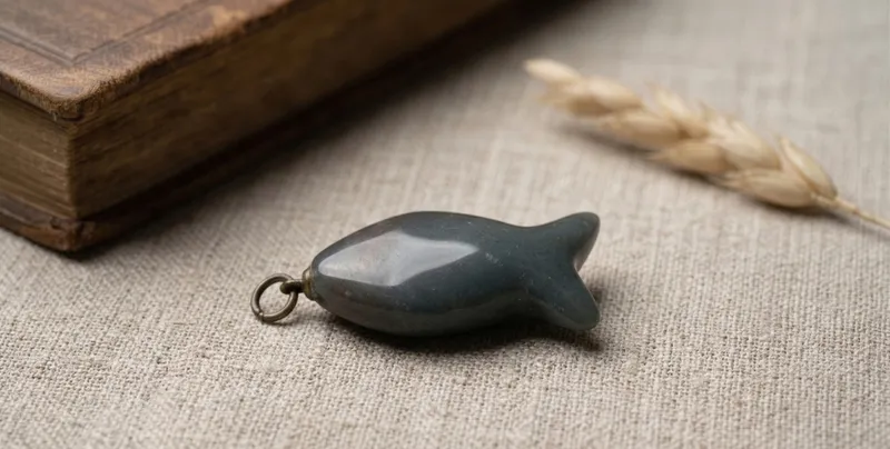 Agate Fish Pendant thumbnail 5