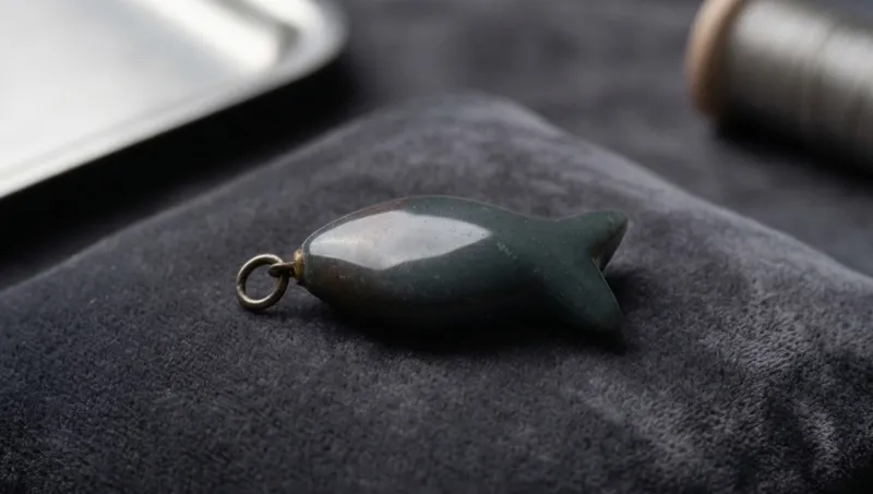Agate Fish Pendant thumbnail 3