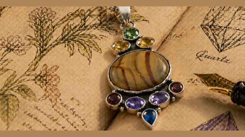 Multi-Stone Pendant (Pendant Only) thumbnail 3
