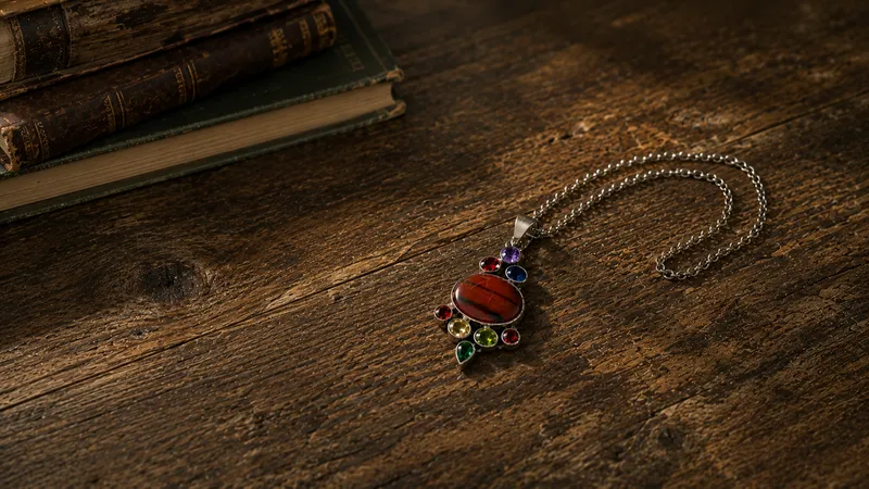 Multi-Stone Tibetan Pendant 2 (Pendant Only) thumbnail 3