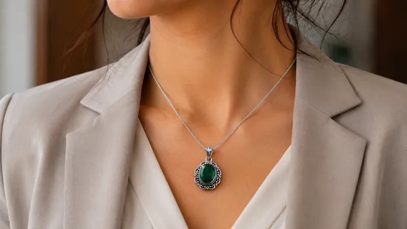 Tibetan Stone Pendant (Pendant Only) thumbnail 6