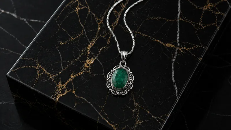 Tibetan Stone Pendant (Pendant Only) thumbnail 4