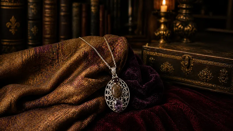 Tibetan 3-Stone Pendant (Pendant Only)