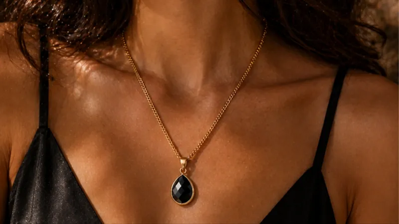 Tibetan Black Pendant (Pendant Only) thumbnail 5