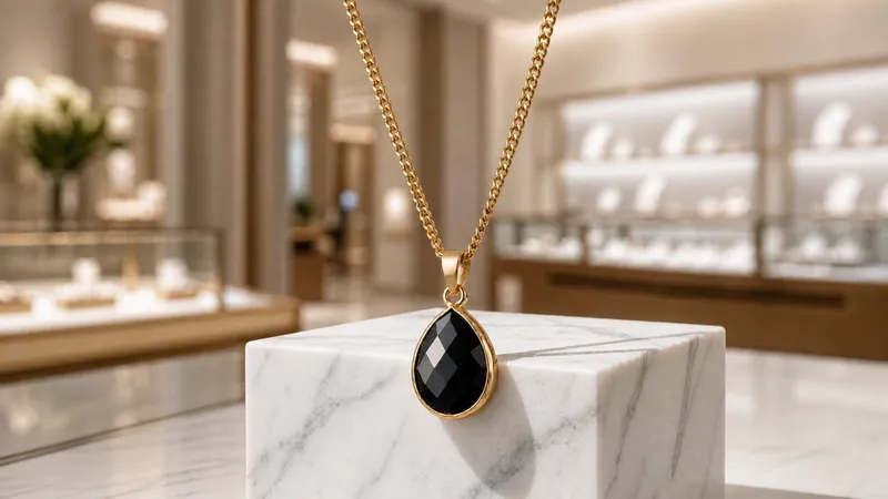 Tibetan Black Pendant (Pendant Only) thumbnail 2
