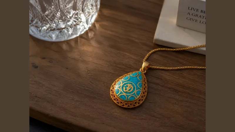 Tibetan Blue Pendant (Pendant Only) thumbnail 5
