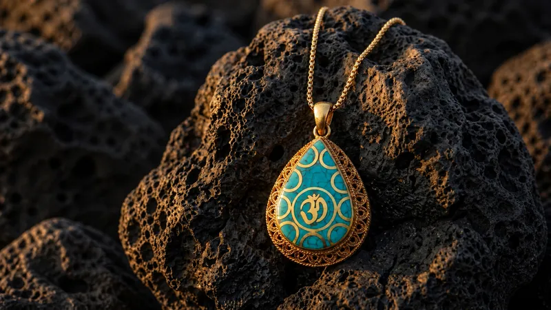 Tibetan Blue Pendant (Pendant Only) thumbnail 4