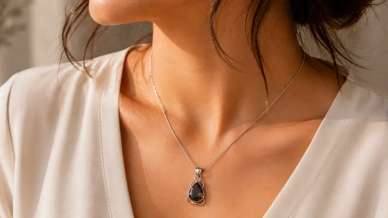 Tibetan Crystal Pendant (Pendant Only) thumbnail 5