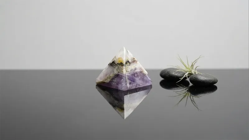 Amethyst Pyramid thumbnail 5