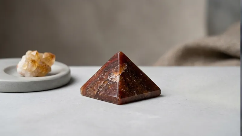Jasper Stone Pyramid thumbnail 2