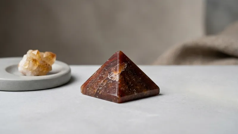 Jasper Stone Pyramid thumbnail 4