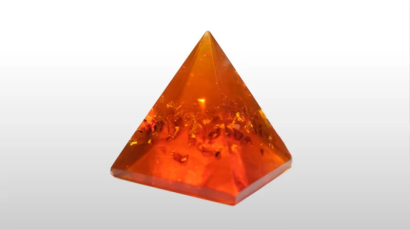 Orange Aventurine Pyramid thumbnail 4