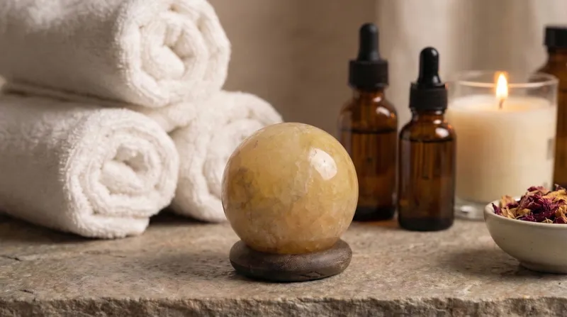 Calcite Sphere thumbnail 7