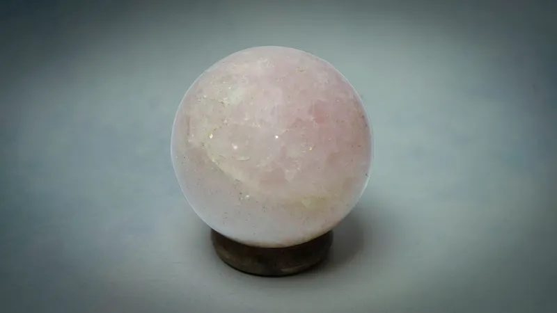 Rose Quartz Sphere thumbnail 5